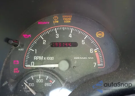 2001 Pontiac Grand Am Gt z USA, uszkodzony, nr VIN 1G2NW12E11M524520